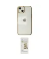 ieg™ iPhone 14 Plus Kılıf Doruk Doku Prime - Siyah Mat Seramik Nano Ekran Koruyucu