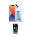 ieg™ iPhone 14 Plus Kılıf Doruk Klasik Koleksiyonu - Siyah 360 Mat Full Body Arka Koruyucu