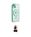 ieg™ iPhone 14 Plus Kılıf Doruk Minimal - Şeffaf Maxco Cam Ekran Koruyucu