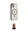 ieg™ iPhone 14 Plus Kılıf Doruk Minimal - Şeffaf Maxco Cam Ekran Koruyucu
