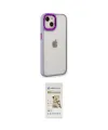 ieg™ iPhone 14 Plus Kılıf Eksen Doku Prime - Siyah Mat Seramik Nano Ekran Koruyucu