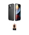 ieg™ iPhone 14 Plus Kılıf Eksen Form Prime - Şeffaf Maxco Cam Ekran Koruyucu