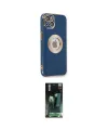 ieg™ iPhone 14 Plus Kılıf İz Form Serisi - Siyah 360 Mat Full Body Arka Koruyucu