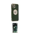 ieg™ iPhone 14 Plus Kılıf İz Form Serisi - Siyah 360 Mat Full Body Arka Koruyucu