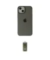 ieg™ iPhone 14 Plus Kılıf Kutup Doku Koleksiyonu - Siyah Joko Magic 5D Hayalet Cam