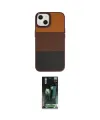 ieg™ iPhone 14 Plus Kılıf Kutup Özel Seri - Siyah 360 Mat Full Body Arka Koruyucu