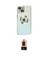 ieg™ iPhone 14 Plus Kılıf Kutup Yansıma Özel Seri - Şeffaf Maxco Cam Ekran Koruyucu