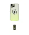 ieg™ iPhone 14 Plus Kılıf Kutup Yansıma Özel Seri - Siyah Joko Magic 5D Hayalet Cam