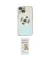 ieg™ iPhone 14 Plus Kılıf Kutup Yansıma Özel Seri - Siyah Mat Seramik Nano Ekran Koruyucu