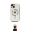ieg™ iPhone 14 Plus Kılıf Nova Işık Özel Seri - Şeffaf Maxco Cam Ekran Koruyucu