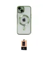 ieg™ iPhone 14 Plus Kılıf Nova Işık Özel Seri - Şeffaf Maxco Cam Ekran Koruyucu