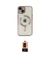 ieg™ iPhone 14 Plus Kılıf Nova Işık Özel Seri - Şeffaf Maxco Cam Ekran Koruyucu