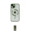 ieg™ iPhone 14 Plus Kılıf Nova Işık Özel Seri - Siyah Joko Magic 5D Hayalet Cam