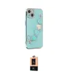 ieg™ iPhone 14 Plus Kılıf Nova Işık Prime - Şeffaf Maxco Cam Ekran Koruyucu