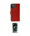 ieg™ iPhone 14 Plus Kılıf Siluet Işık Serisi - Siyah 360 Mat Full Body Arka Koruyucu