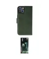 ieg™ iPhone 14 Plus Kılıf Siluet Işık Serisi - Siyah 360 Mat Full Body Arka Koruyucu