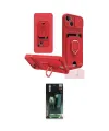 ieg™ iPhone 14 Plus Kılıf Vadi Form Prime - Siyah 360 Mat Full Body Arka Koruyucu