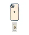 ieg™ iPhone 14 Plus Kılıf Vadi Minimal - Siyah Mat Seramik Nano Ekran Koruyucu