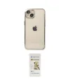 ieg™ iPhone 14 Plus Kılıf Vadi Minimal - Siyah Mat Seramik Nano Ekran Koruyucu