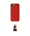 ieg™ iPhone 14 Plus Kılıf Yadigar Klasik - Şeffaf Maxco Cam Ekran Koruyucu