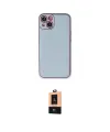 ieg™ iPhone 14 Plus Kılıf Yadigar Klasik - Şeffaf Maxco Cam Ekran Koruyucu