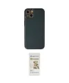 ieg™ iPhone 14 Plus Kılıf Yadigar Klasik - Siyah Mat Seramik Nano Ekran Koruyucu