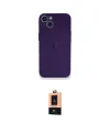 ieg™ iPhone 14 Plus Kılıf Yadigar Yansıma Serisi - Şeffaf Maxco Cam Ekran Koruyucu