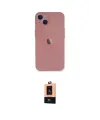 ieg™ iPhone 14 Plus Kılıf Yadigar Yansıma Serisi - Şeffaf Maxco Cam Ekran Koruyucu