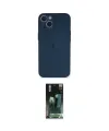 ieg™ iPhone 14 Plus Kılıf Yadigar Yansıma Serisi - Siyah 360 Mat Full Body Arka Koruyucu