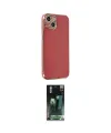 ieg™ iPhone 14 Plus Kılıf Yankı Serisi - Siyah 360 Mat Full Body Arka Koruyucu