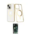 ieg™ iPhone 14 Plus Kılıf Yörünge Minimal - Siyah 360 Mat Full Body Arka Koruyucu