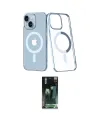 ieg™ iPhone 14 Plus Kılıf Yörünge Minimal - Siyah 360 Mat Full Body Arka Koruyucu
