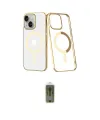 ieg™ iPhone 14 Plus Kılıf Yörünge Minimal - Siyah Joko Magic 5D Hayalet Cam
