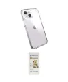 ieg™ iPhone 14 Plus Kılıf Zirve Doku - Siyah Mat Seramik Nano Ekran Koruyucu