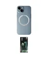 ieg™ iPhone 14 Plus Kılıf Zirve Klasik Prime - Siyah 360 Mat Full Body Arka Koruyucu
