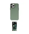 ieg™ iPhone 14 Pro Kılıf Ahenk Çizgi Prime - Siyah 360 Mat Full Body Arka Koruyucu