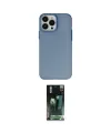 ieg™ iPhone 14 Pro Kılıf Ahenk Çizgi Prime - Siyah 360 Mat Full Body Arka Koruyucu