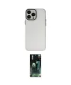 ieg™ iPhone 14 Pro Kılıf Ahenk Çizgi Prime - Siyah 360 Mat Full Body Arka Koruyucu