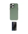 ieg™ iPhone 14 Pro Kılıf Ahenk Çizgi Prime - Siyah 3D Antistatik Hayalet Cam Ekran Koruyucu