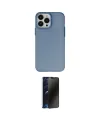 ieg™ iPhone 14 Pro Kılıf Ahenk Çizgi Prime - Siyah 3D Antistatik Hayalet Cam Ekran Koruyucu
