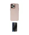 ieg™ iPhone 14 Pro Kılıf Ahenk Çizgi Prime - Siyah 3D Antistatik Hayalet Cam Ekran Koruyucu