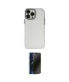 ieg™ iPhone 14 Pro Kılıf Ahenk Çizgi Prime - Siyah 3D Antistatik Hayalet Cam Ekran Koruyucu