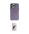 ieg™ iPhone 14 Pro Kılıf Ahenk Çizgi Prime - Siyah Bilvis 3D Mat Cam Ekran Koruyucu