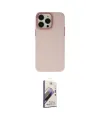 ieg™ iPhone 14 Pro Kılıf Ahenk Çizgi Prime - Siyah Bilvis 3D Mat Cam Ekran Koruyucu