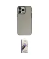 ieg™ iPhone 14 Pro Kılıf Ahenk Çizgi Prime - Siyah Bilvis 3D Mat Cam Ekran Koruyucu