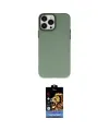 ieg™ iPhone 14 Pro Kılıf Ahenk Çizgi Prime - Siyah Buffer Hayalet Cam Ekran Koruyucu