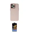 ieg™ iPhone 14 Pro Kılıf Ahenk Çizgi Prime - Siyah Buffer Hayalet Cam Ekran Koruyucu