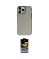 ieg™ iPhone 14 Pro Kılıf Ahenk Çizgi Prime - Siyah Buffer Hayalet Cam Ekran Koruyucu