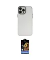 ieg™ iPhone 14 Pro Kılıf Ahenk Çizgi Prime - Siyah Buffer Hayalet Cam Ekran Koruyucu