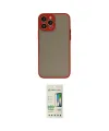 ieg™ iPhone 14 Pro Kılıf Ahenk Çizgi Serisi - Siyah 20D Premium Cam Ekran Koruyucu
